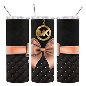 Michael Kors Black 20oz Tumbler